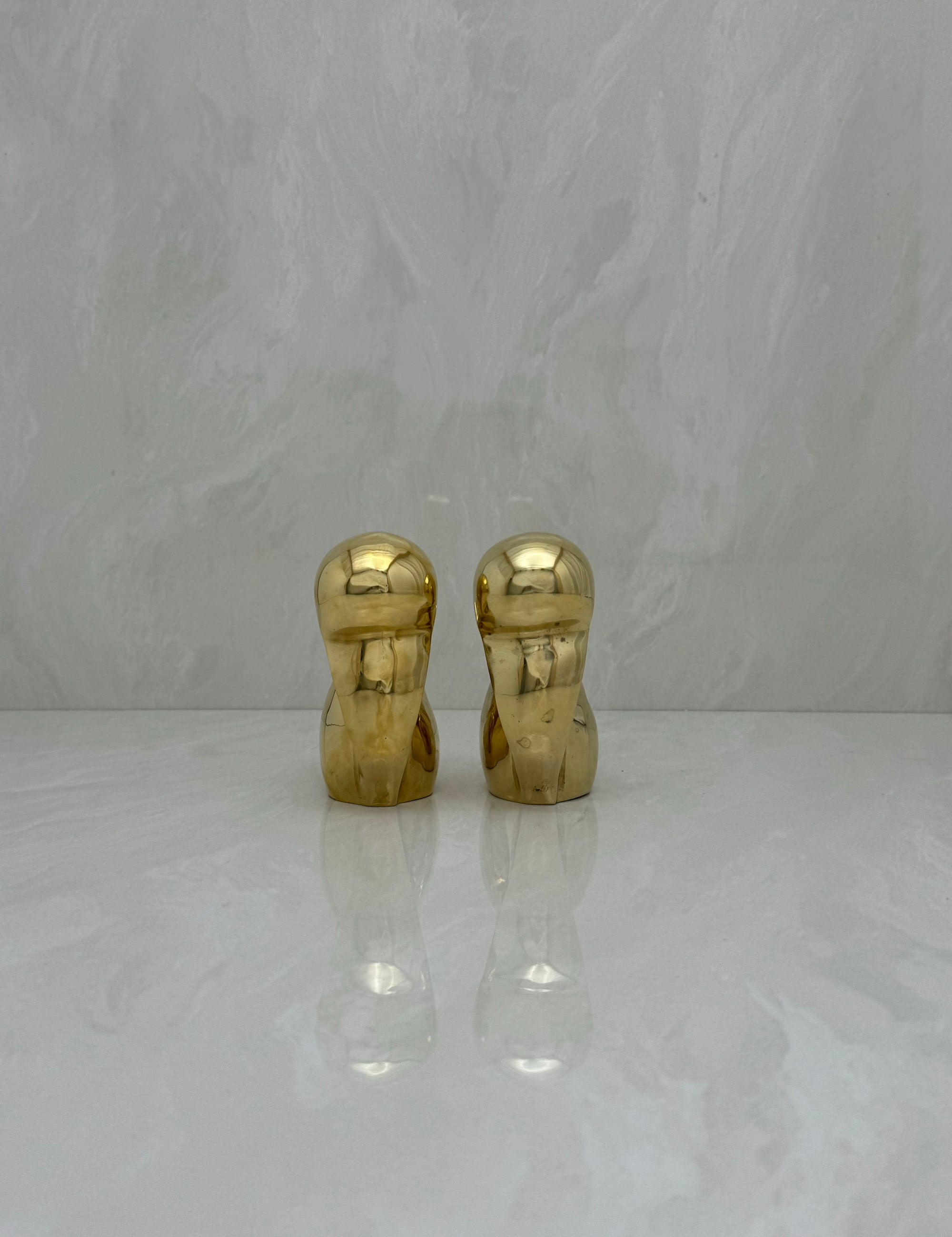 Vintage Brass Adorable Squirrels-A Pair