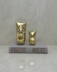 Vintage Brass Owls-Pair