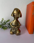 Vintage Brass Dapper Dog