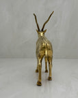 Vintage Brass Antelope