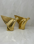 Dolbi Cashier Brass Birds-A Pair