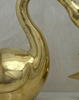 Vintage Brass Flamingos-A Pair