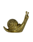 Vintage Brass Snail-Large