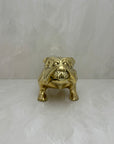 Large Vintage Brass Bulldog