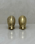 Vintage Brass Armadillos- A Pair