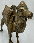 Vintage Brass Camel in Motion