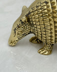 Vintage Brass Armadillos- A Pair