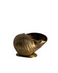 Vintage Brass Shell Vessel