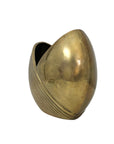 Vintage Brass MCM Shell Vase