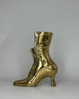 Vintage Brass Witches Boot