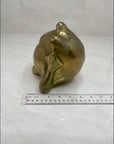 Vintage Brass Frog