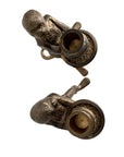 Vintage Brass Monkey Candle Holders