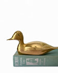 Vintage Brass Duck