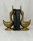 Vintage Brass Goose Bookends-A Pair by Andrea by Sadek