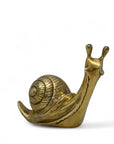 Vintage Brass Snail-Large