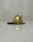 Vintage Brass Fireman’s Hat-A Figurine