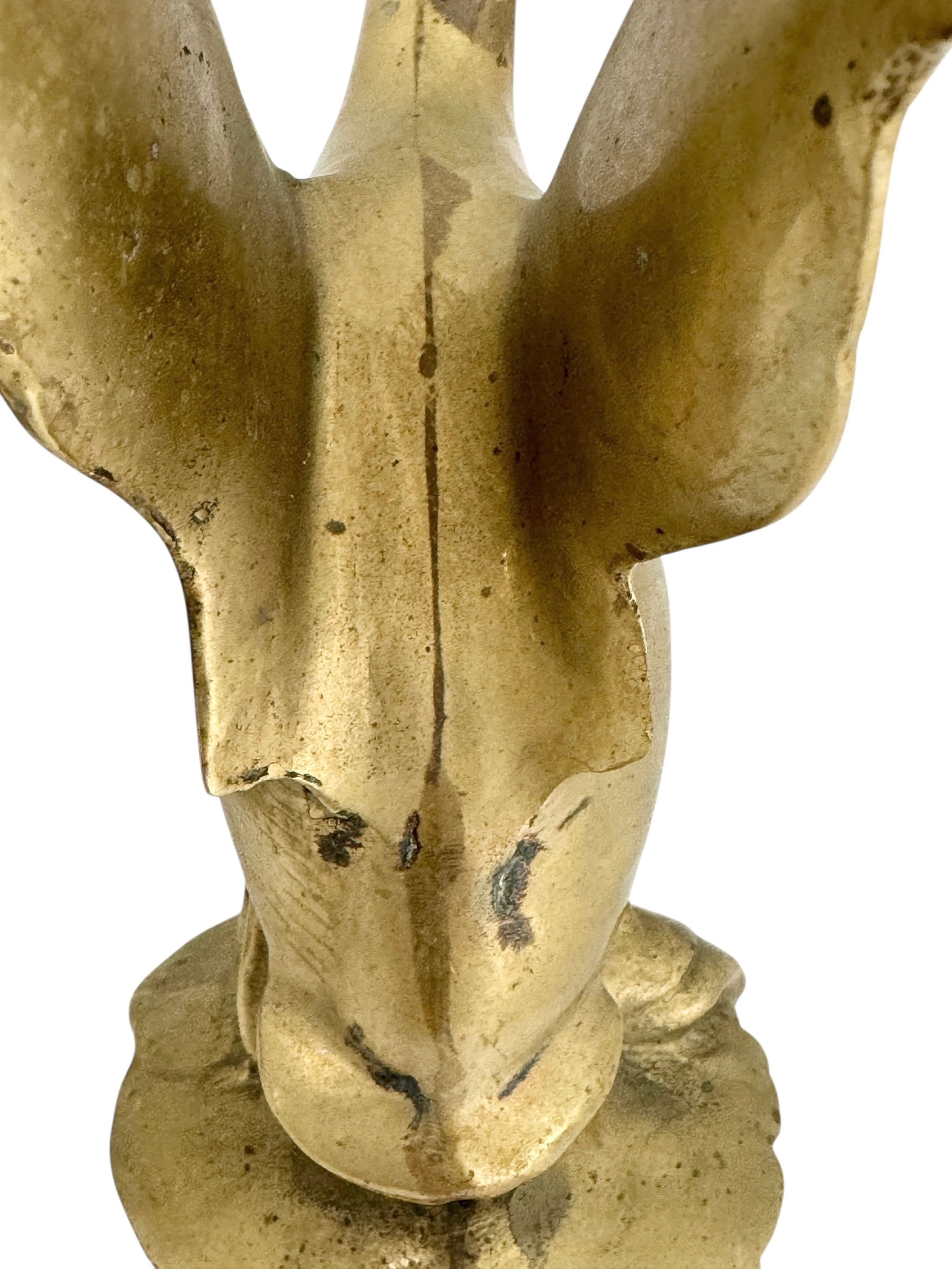 Vintage Brass Wings Up Bird Pair