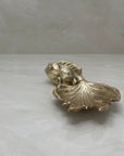 Vintage Brass Fish Trinket Dish