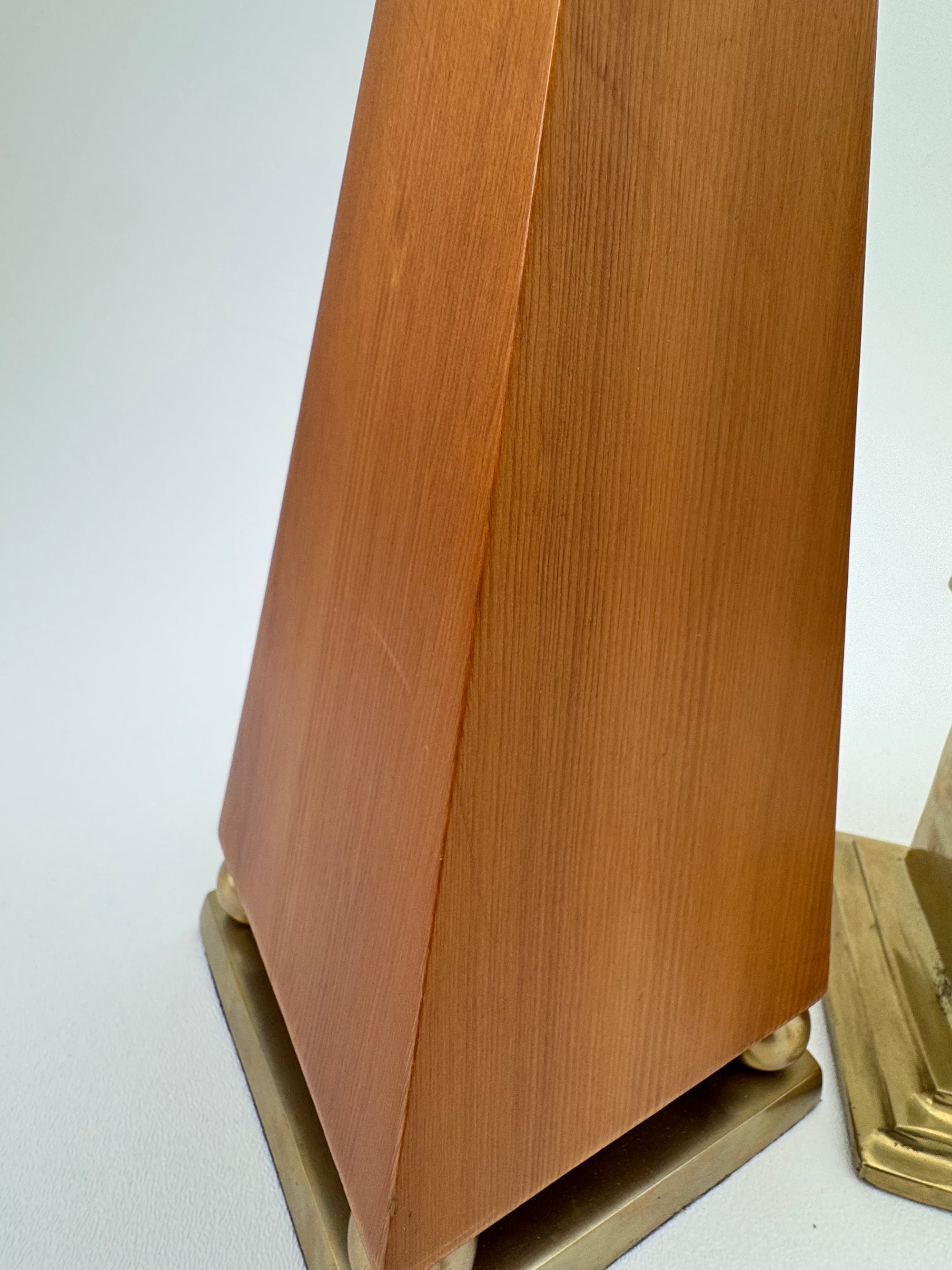 Curated Vintage Obelisks- A Pair