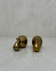 Vintage Brass Hippos-A Pair