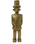 Vintage Dolbi Cashier Brass Gentleman with Top Hat – 1980s Collectible Sculpture