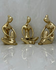 Vintage Brass Ladies-A Set of Three