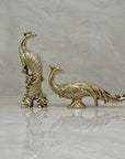 Vintage Brass Pheasant Pair – Elegant Mid-Century Bird Sculptures