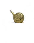 Large Vintage Brass Snail-By Dolbi Cashier