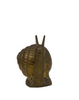 Vintage Brass Snail Figurine