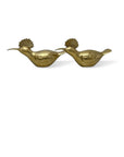 Vintage brass Birds-A Pair