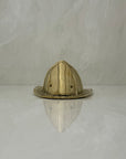 Vintage Brass Fireman’s Hat-A Figurine