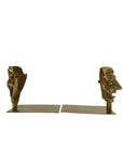Greek Drama Mask Bookends Comedy And Tragedy-A Pair
