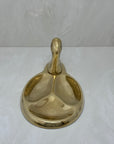 Vintage Brass Duck Dresser Tray