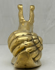 Vintage Brass Snail