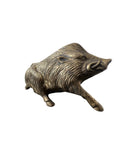 Vintage Brass Razorback Hog