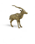 Vintage Brass Antelope