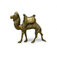 Vintage Brass Camel in Motion