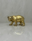 Vintage Brass Bear