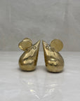 Vintage Brass Mouse Pair
