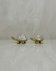Vintage Turtles with Mother of Pearl Shell-A Pair