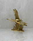 Vintage Brass Bird Sculpture