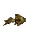 Vintage Brass Fish Figurine – Made in Korea