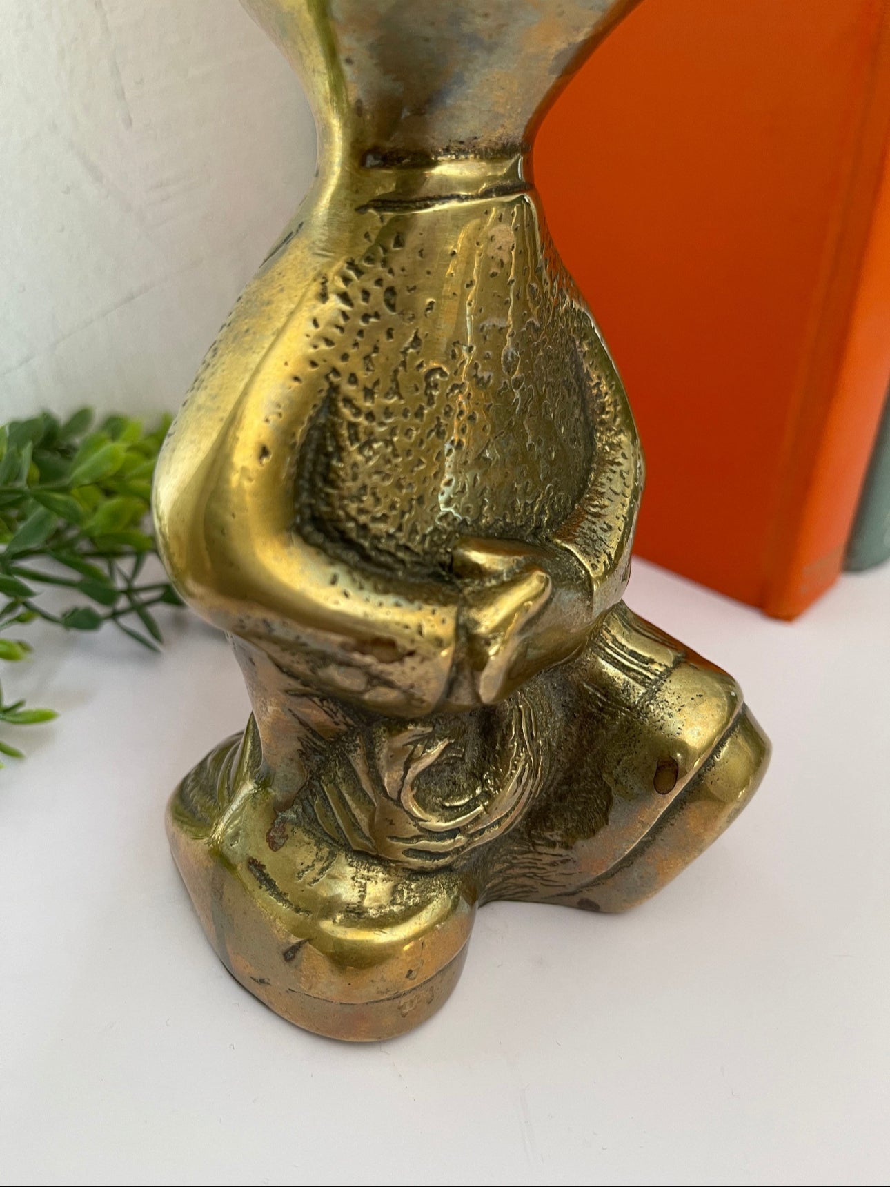 Vintage Brass Dapper Dog