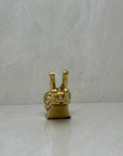 Vintage Brass Snail