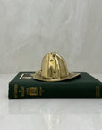 Vintage Brass Fireman’s Hat-A Figurine