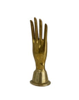 Vintage Brass Hand Sculpture – Mid-Century Modern Jewelry Display or Art Accent