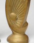 Vintage Brass Swans-A Pair