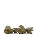 Small Vintage Brass Fish- A Pair