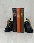 Vintage Bombay Frog on Rock Bookends-A Pair