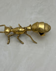 Vintage Brass Retro Ant AshTray